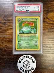 1999 Pokemon Game 15 Venusaur Holo 1st Edition Base Set PSA 6 50167325